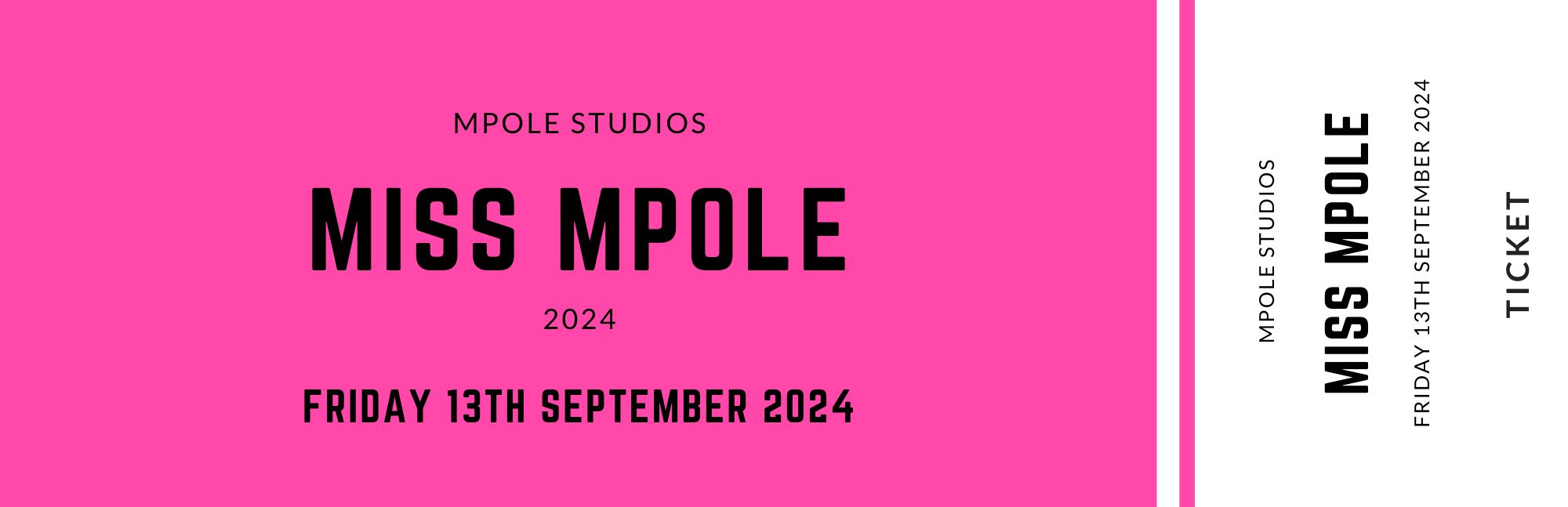 Miss mPole 2024 Tickets